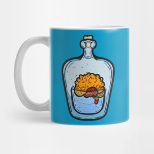 Brain in small jar Mug